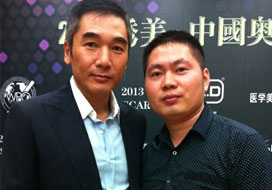 广州沐鸣与明星合影